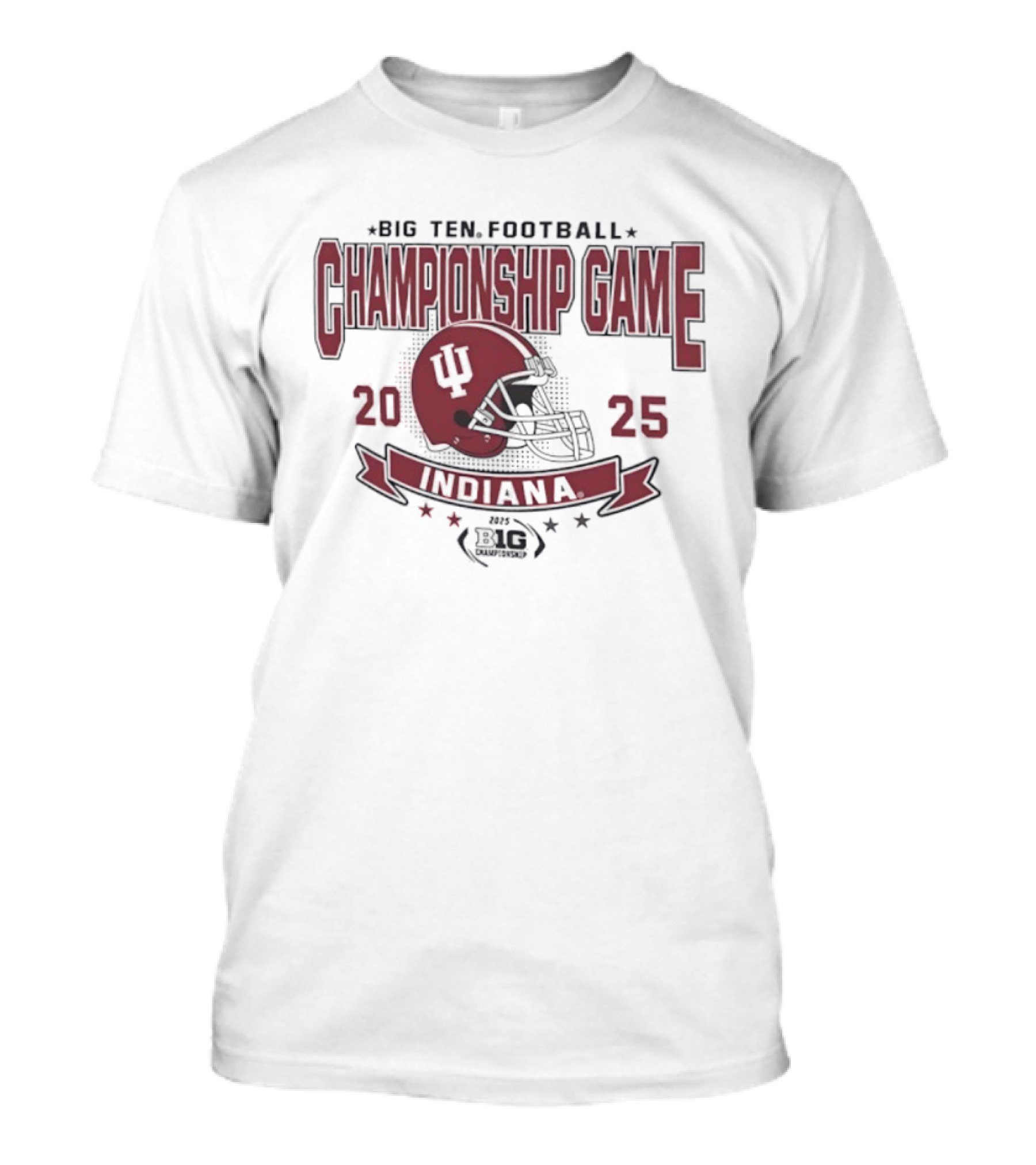 Indiana Hoosiers 2025 Big Ten Football Championship Game T-Shirt