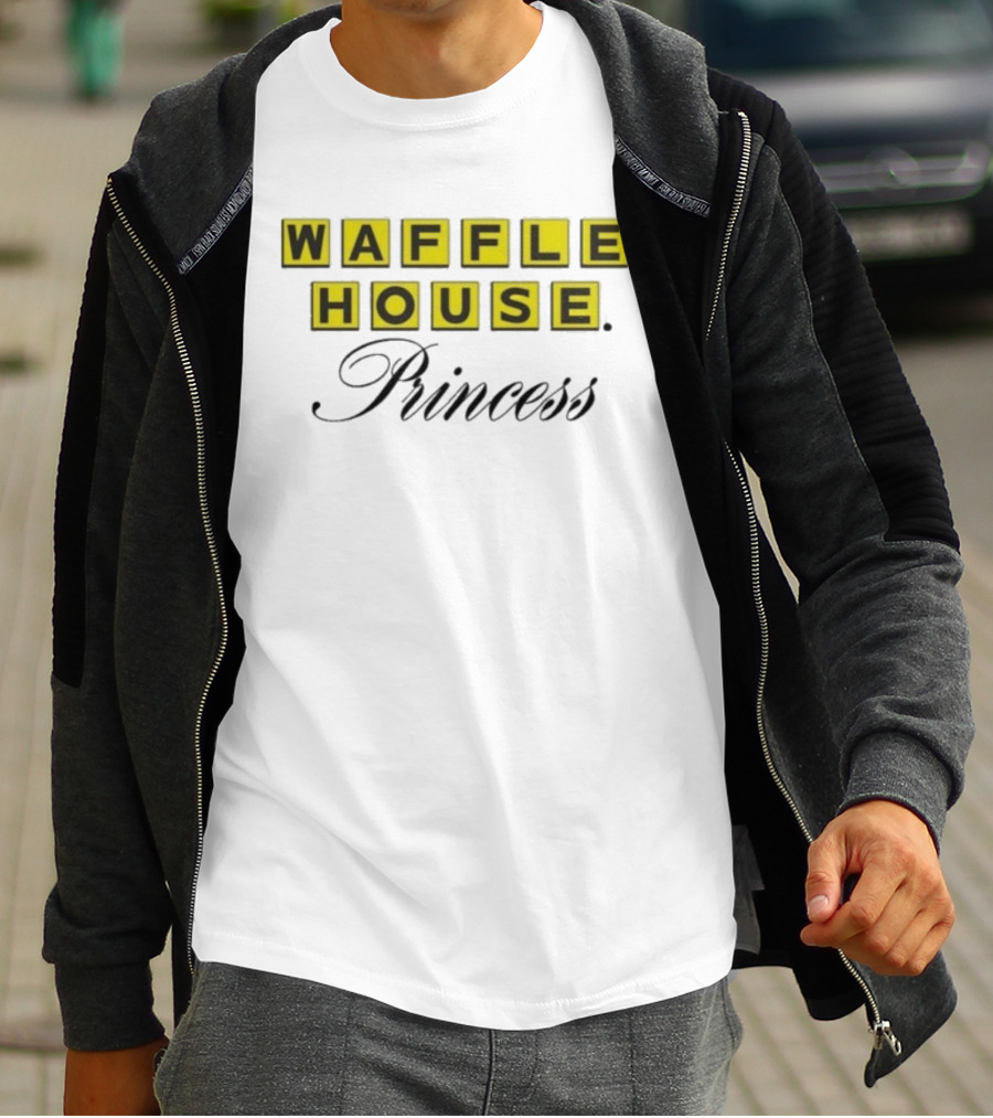 Waffle House Princess Classic Retro Style T-Shirt
