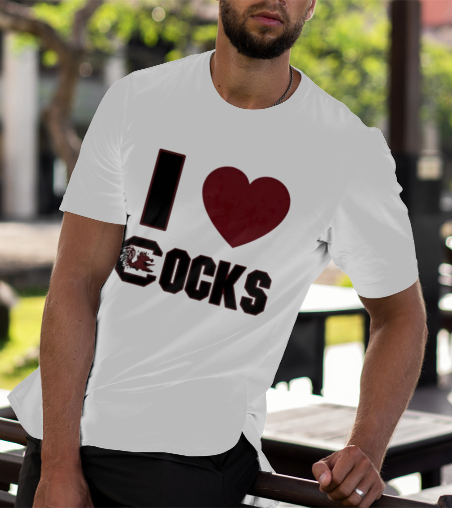 South Carolina Gamecocks I Heart Cocks T-Shirt