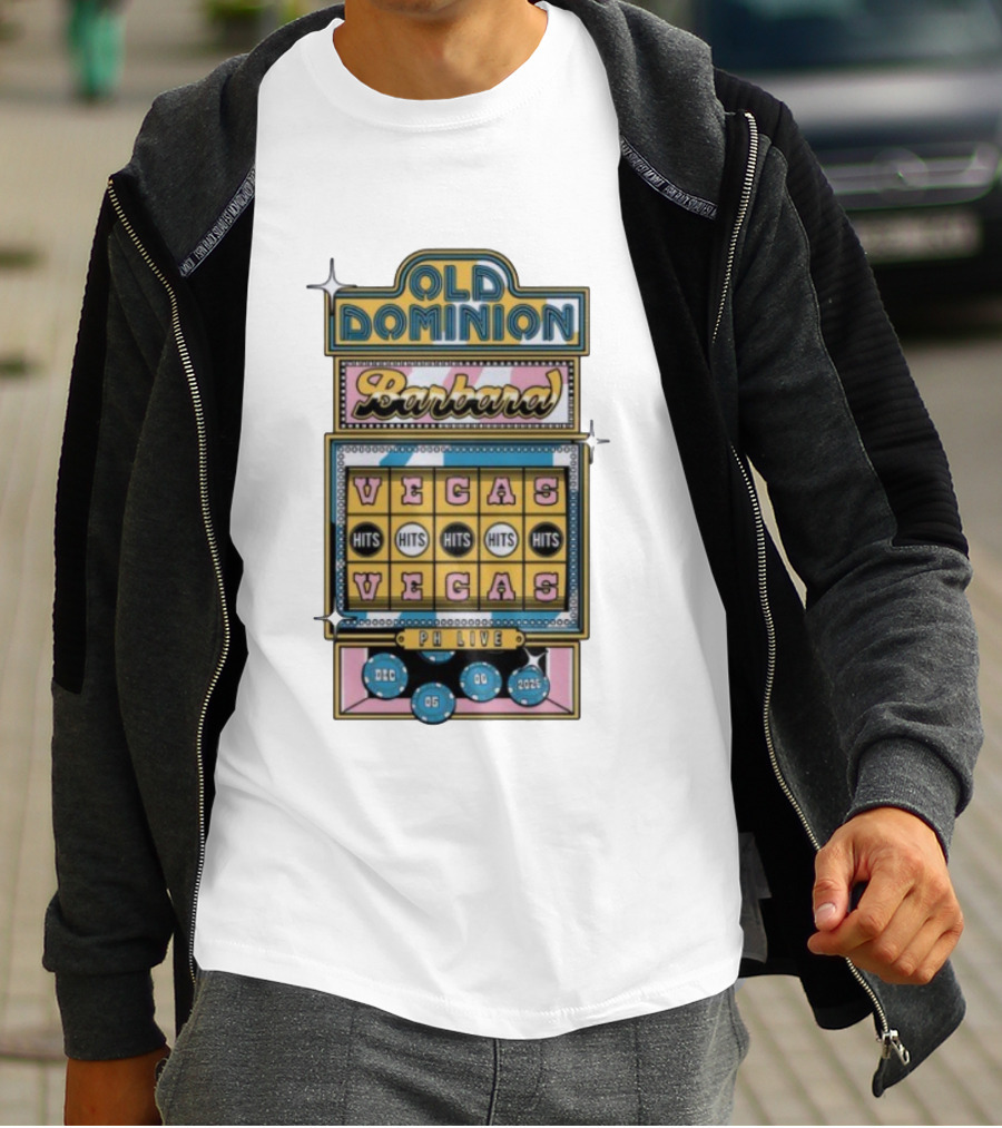 Old Dominion Vegas Slot Machine PH Live Dec 5 2025 T-Shirt