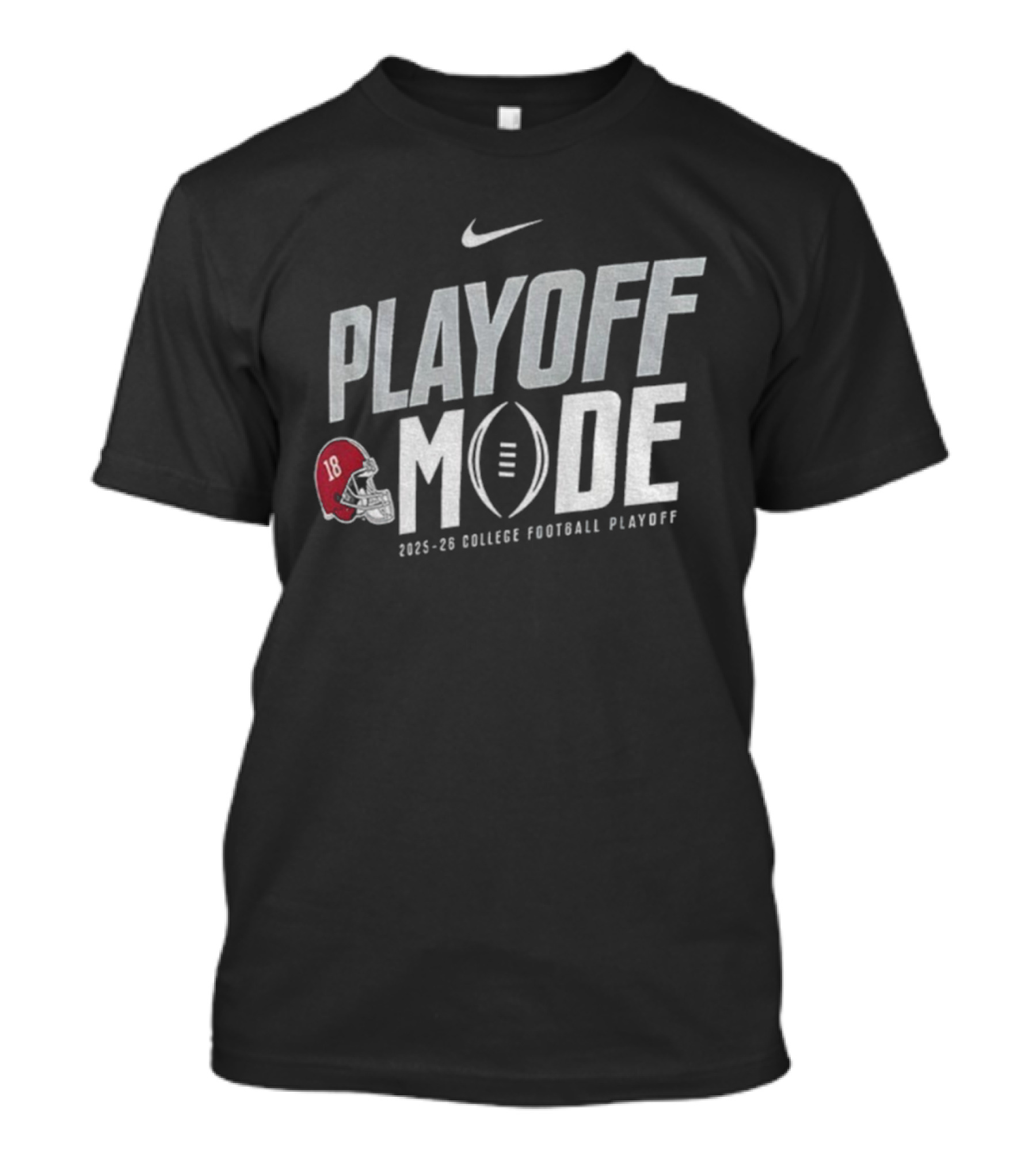Nike Alabama Crimson Tide Playoff Mode 2025-26 College Football Playoff T-Shirt