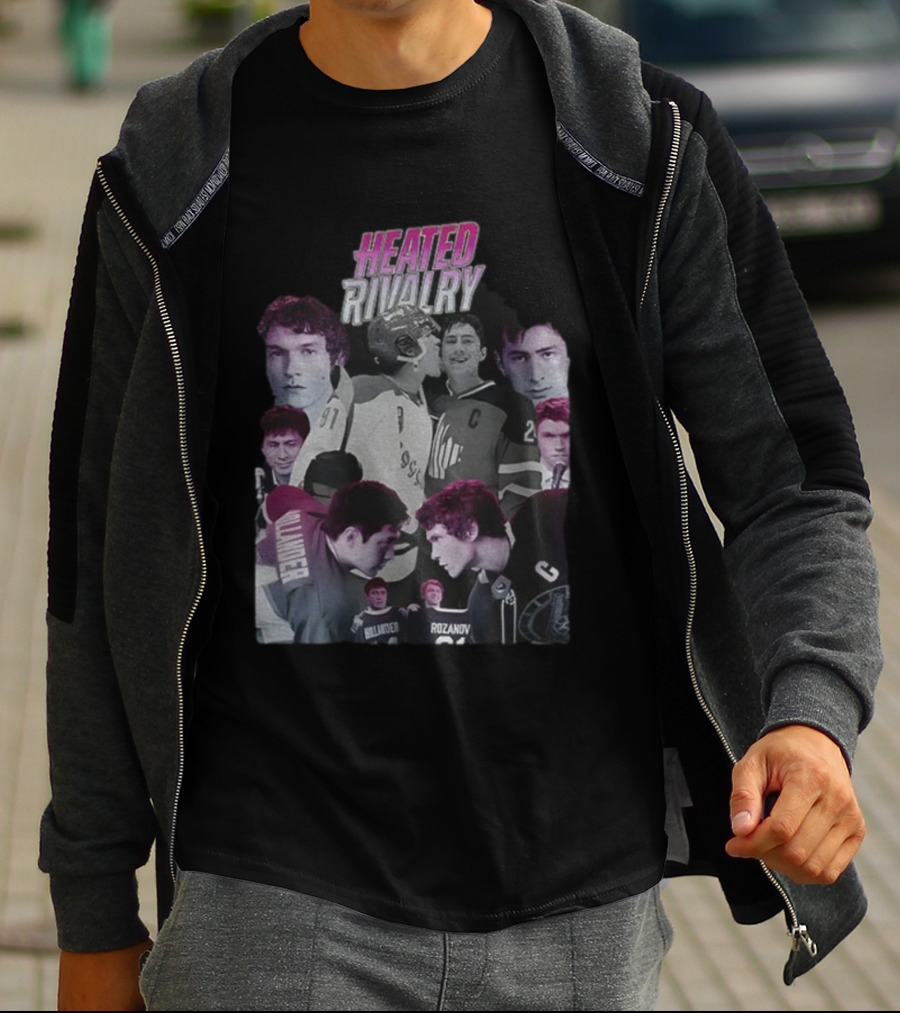 Heated Rivalry Ilya Rozanov Licks Shane Hollander Face Hollander Rozanov 91 C T-Shirt