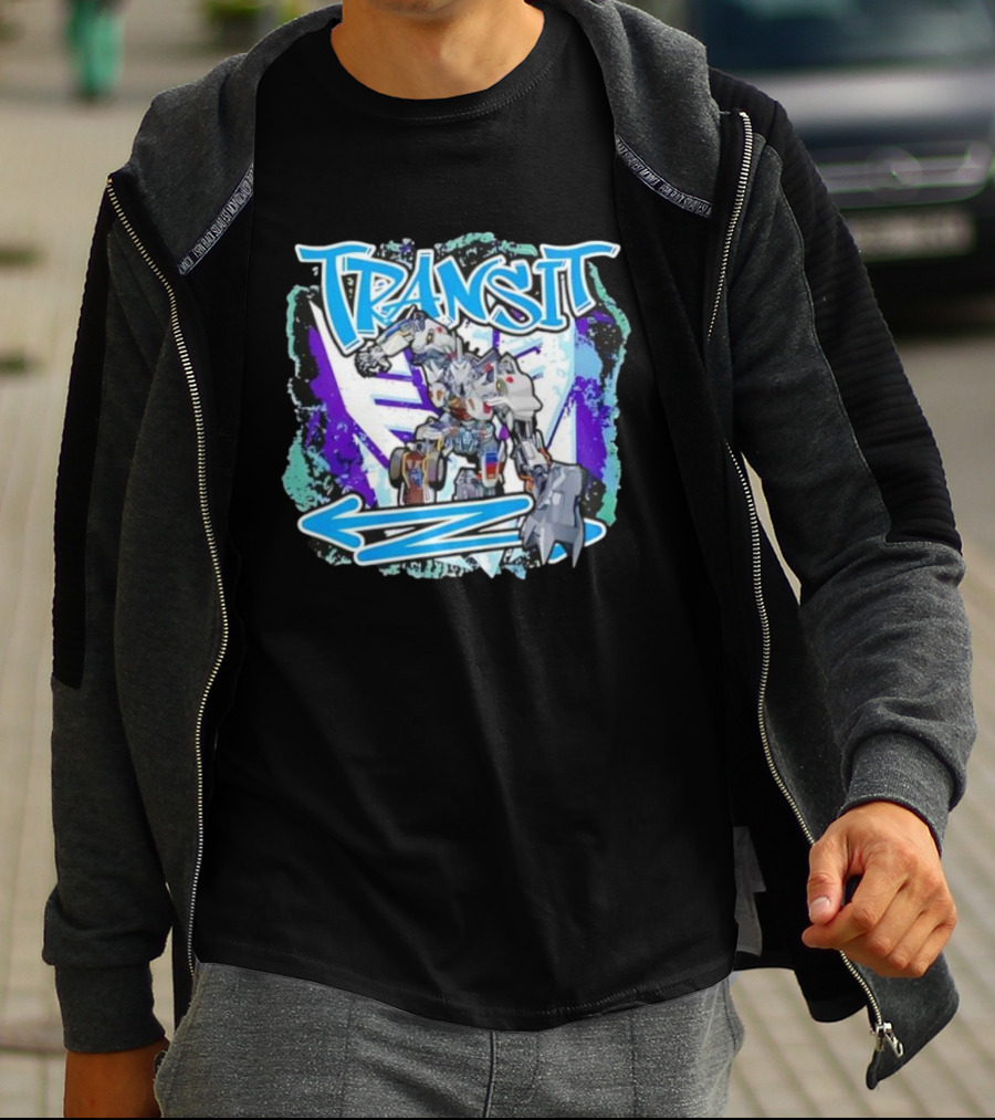 Transit Robot Transformers Arrow Style T-Shirt