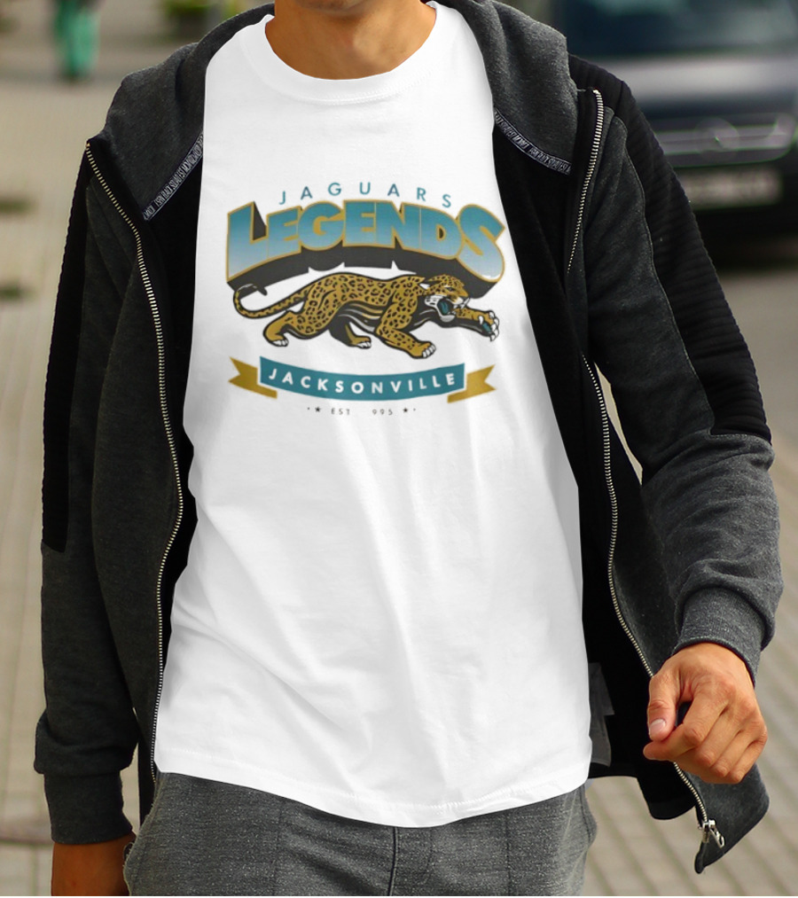Jaguars Legends Jacksonville NFL Est 1995 T-Shirt