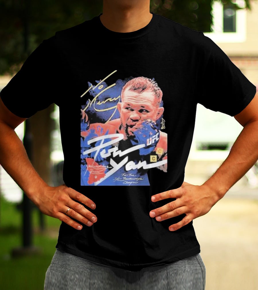 Petr Yan No Mercy UFC Bantamweight Champion T-Shirt