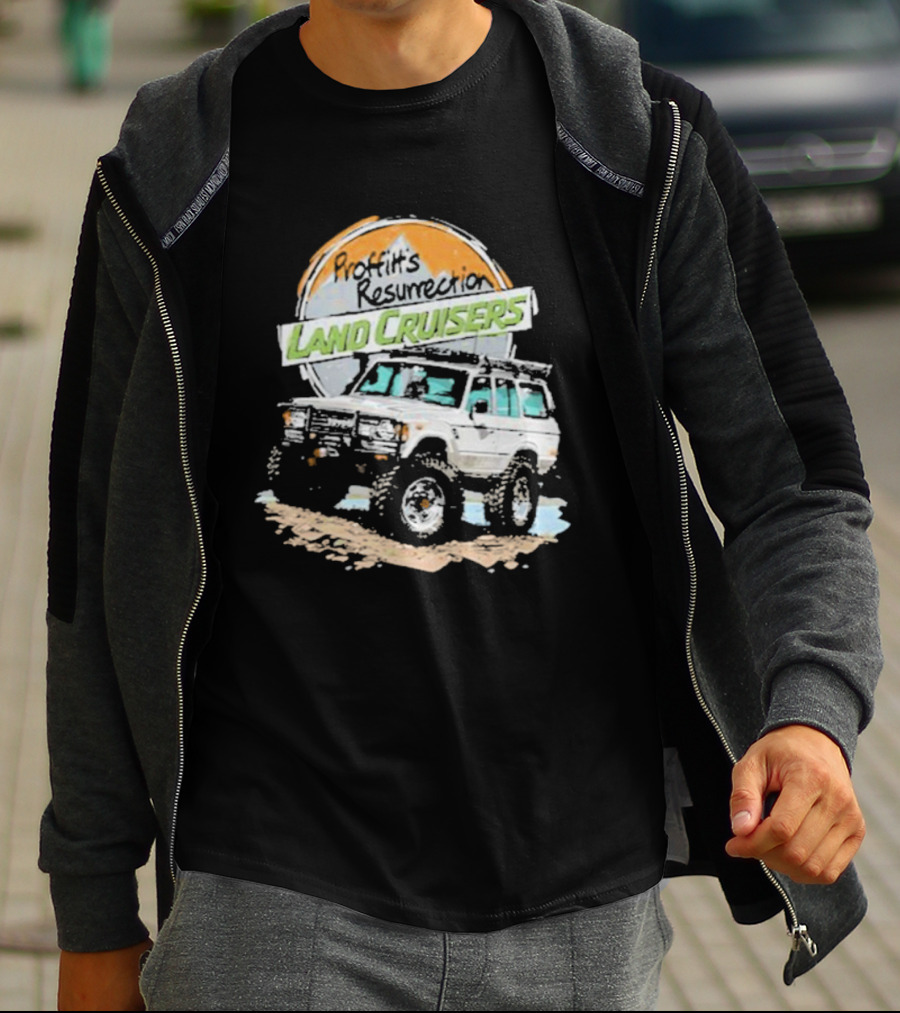 Land Cruisers Profits Resurrection Adventure Vintage Driving Scene T-Shirt