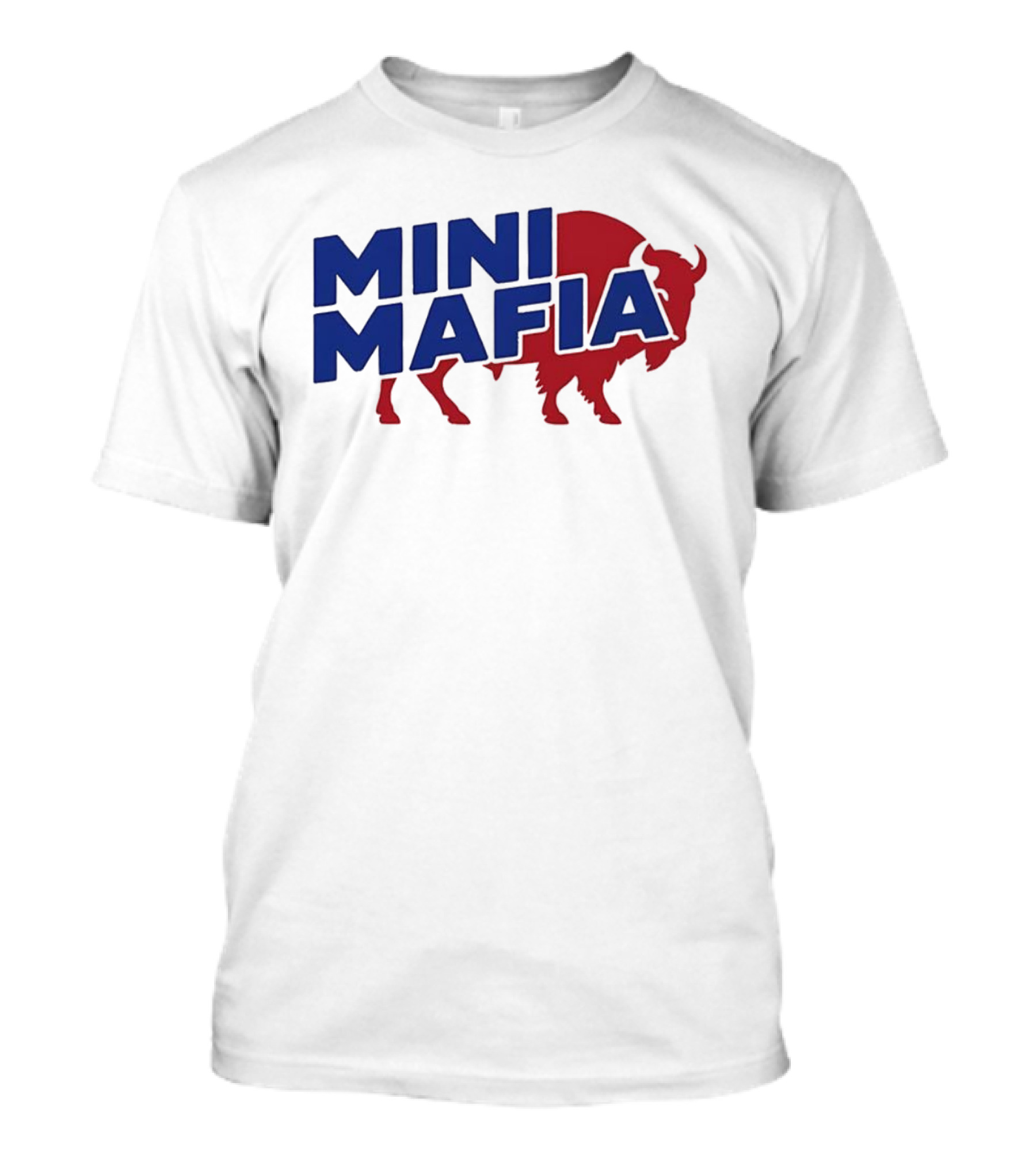 Buffalo Bills Mini Mafia Fan Gear Football Enthusiast Apparel T-Shirt