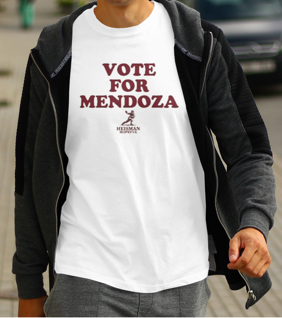 Indiana Hoosiers Vote For Mendoza Heisman Hopeful T-Shirt