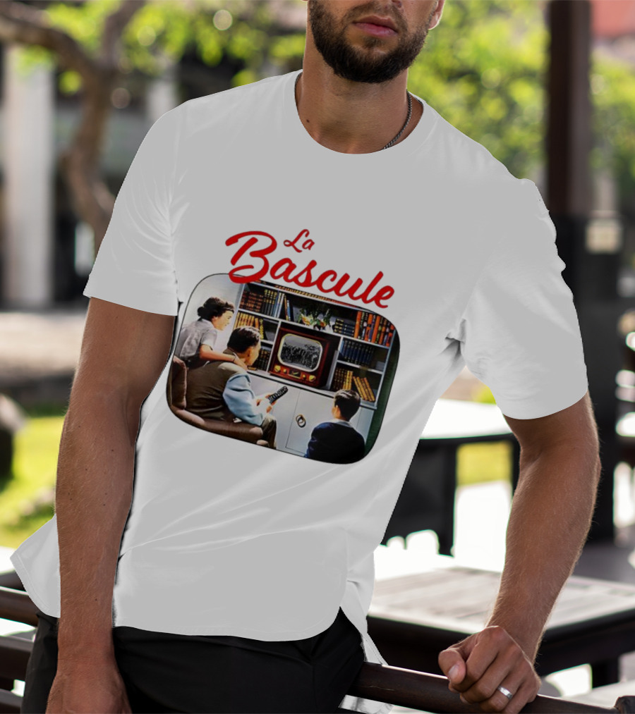 La Bascule Retro Family Ing Television Scene T-Shirt