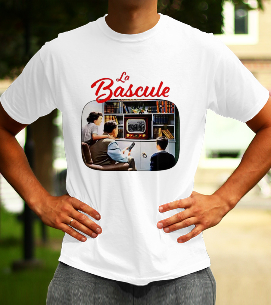 La Bascule Retro Family Ing Television Scene T-Shirt