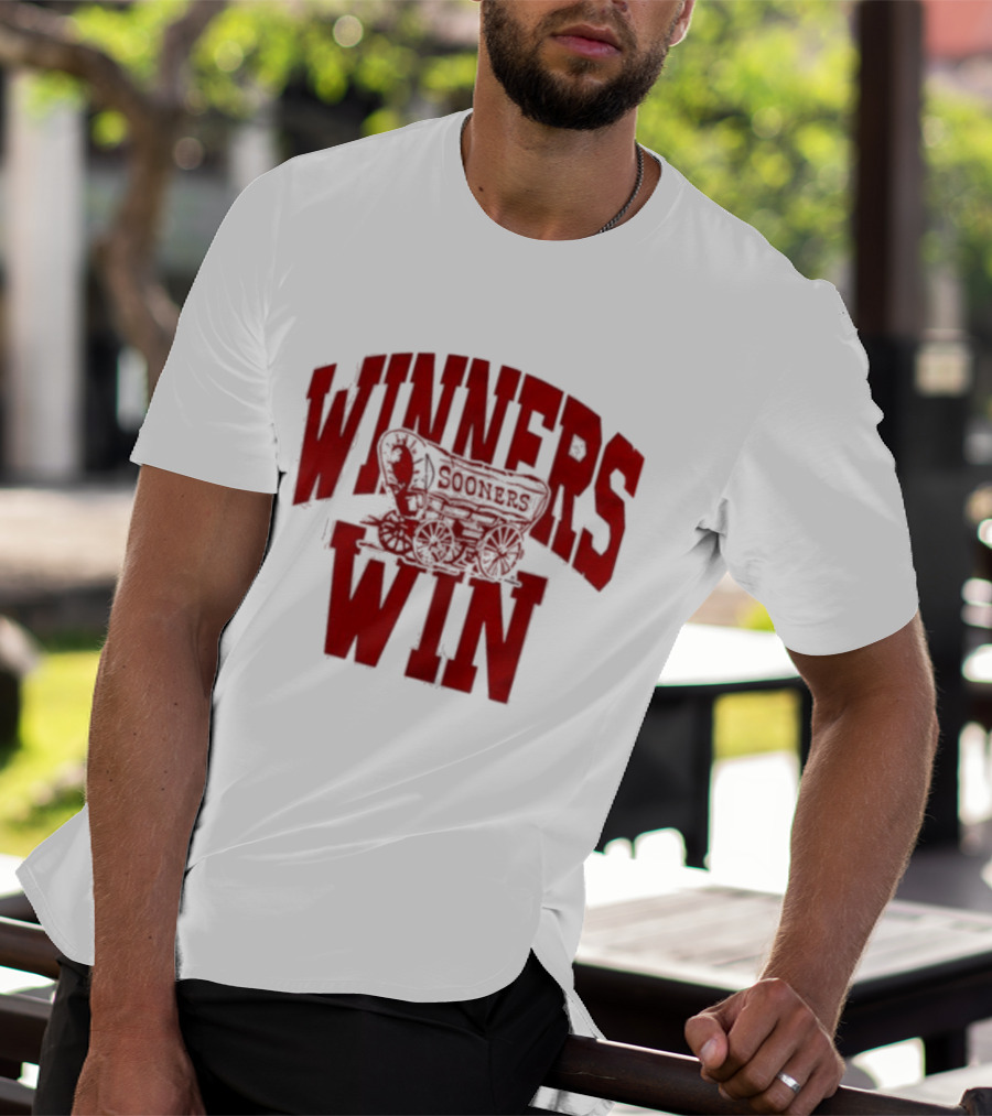 Oklahoma Sooners Winners Win Football Success T-Shirt