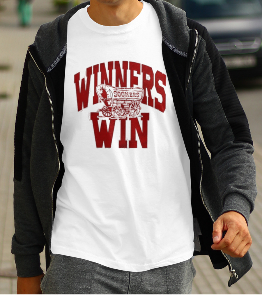 Oklahoma Sooners Winners Win Football Success T-Shirt