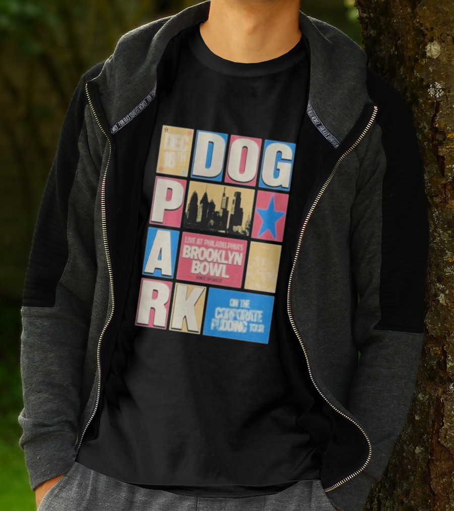 December 18th Dog Park Live Philadelphia's Brooklyn Bowl Venue Upgraded T-Shirt