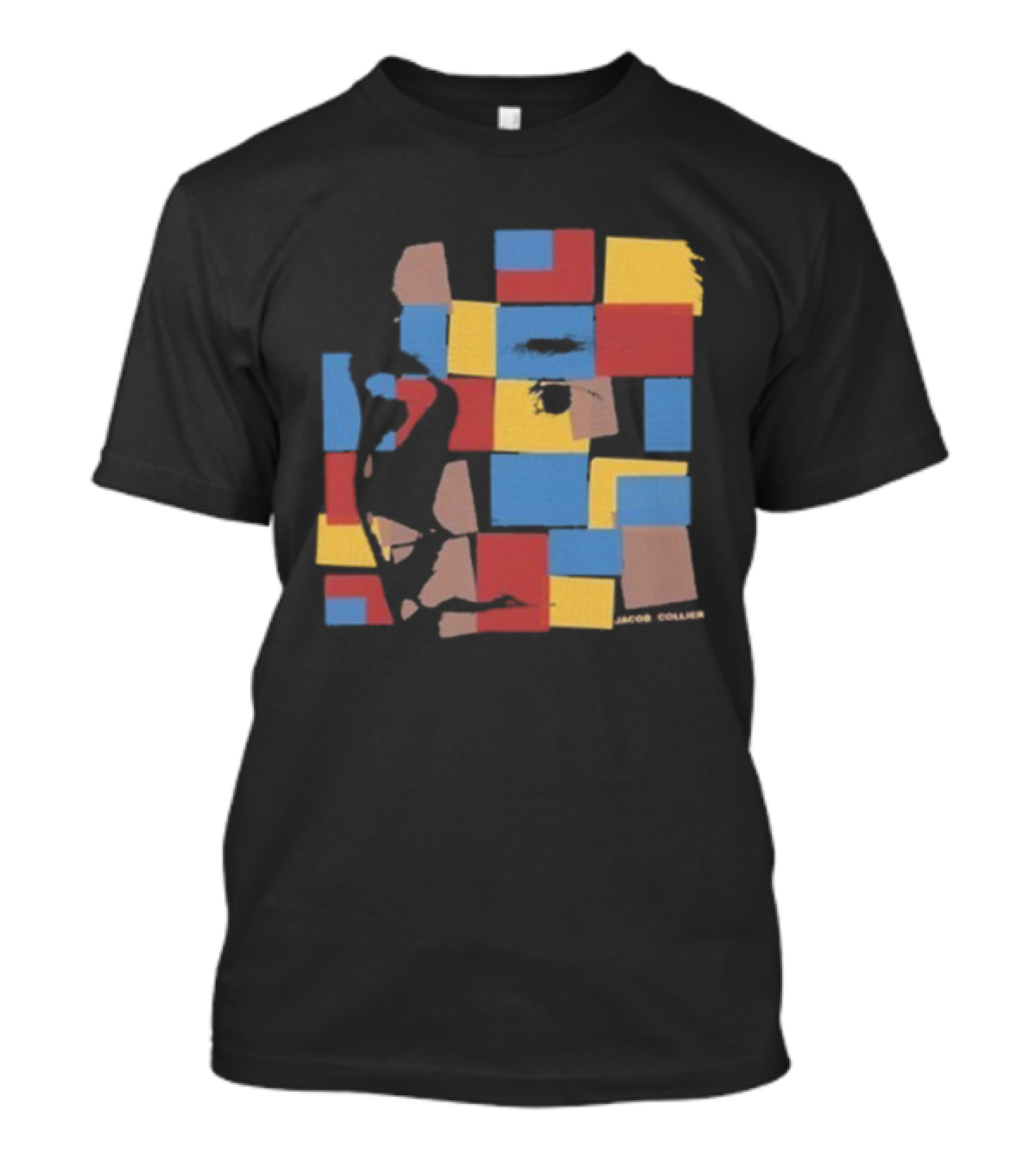 Jacob Collier The Light For Days Colorful Mosaic Blocks T-Shirt