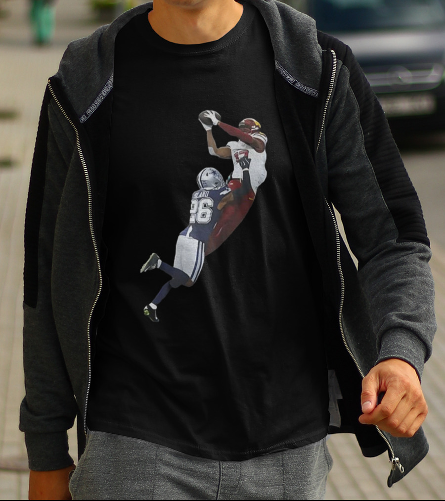 Terry McLaurin Washington Commanders Football Catch Vs Cowboys T-Shirt