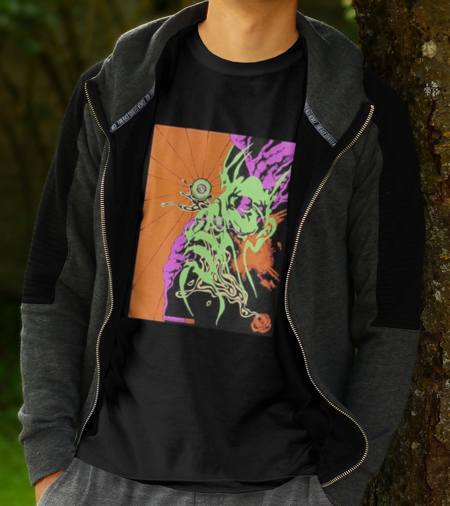 Viagra Boys Imploding Consciousness Psychedelic Creature Vortex T-Shirt