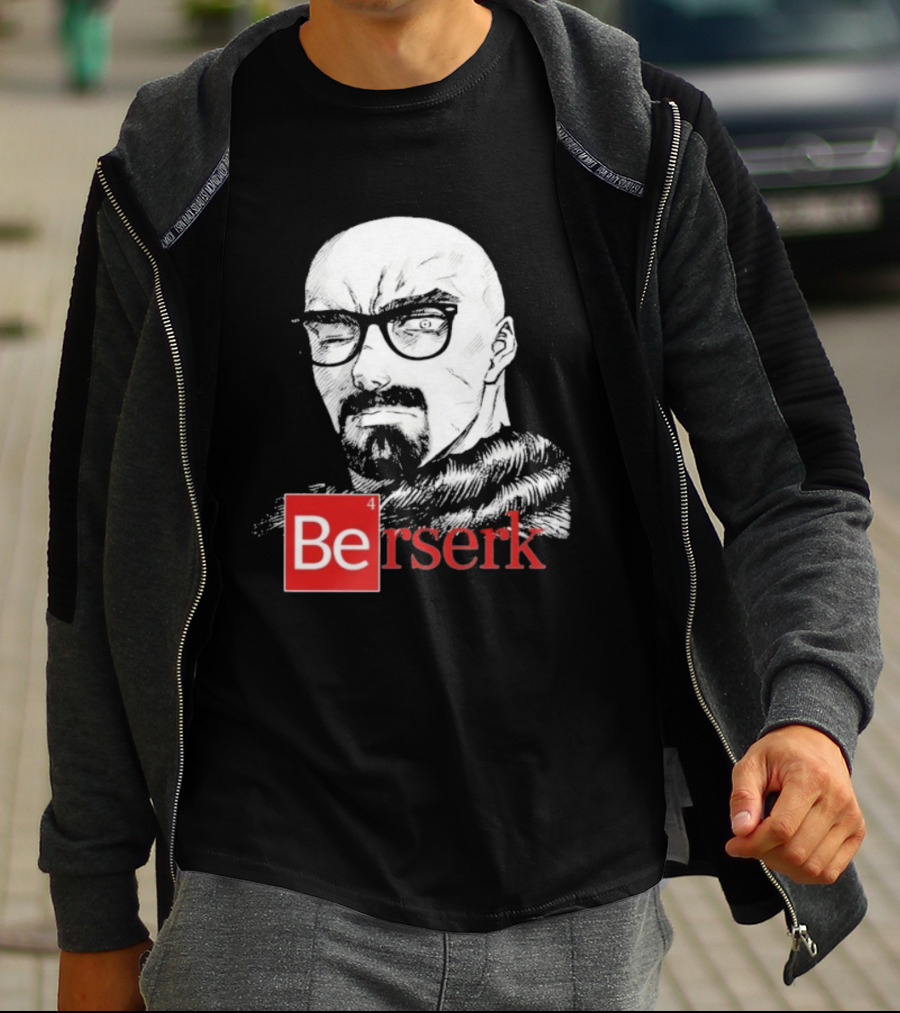 Breaking Bad Walter White Berserk Fusion T-Shirt