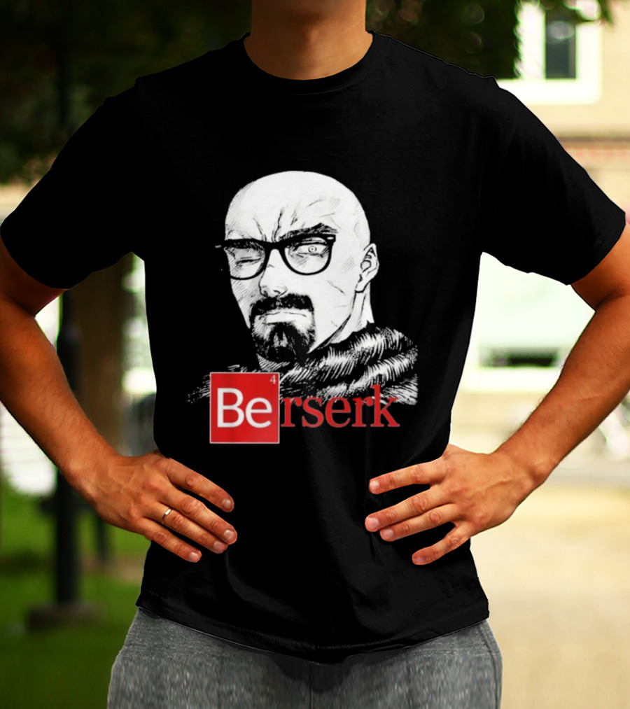 Breaking Bad Walter White Berserk Fusion T-Shirt