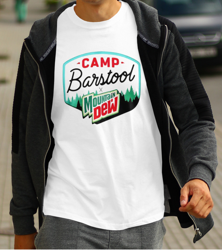 Camp Barstool Mountain Dew T-Shirt
