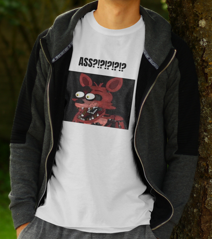 FNAF Foxy Character Surprise Reaction Five Nights At Freddy's T-Shirt
