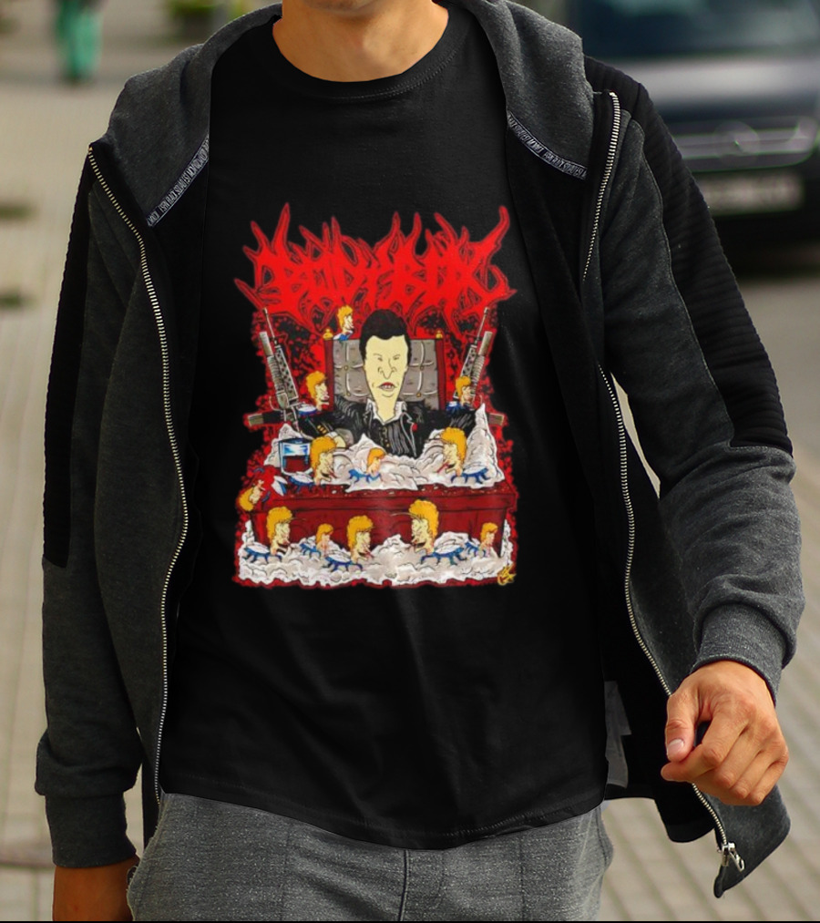 Beavis And Butthead Scoreface Scarface Mashup T-Shirt