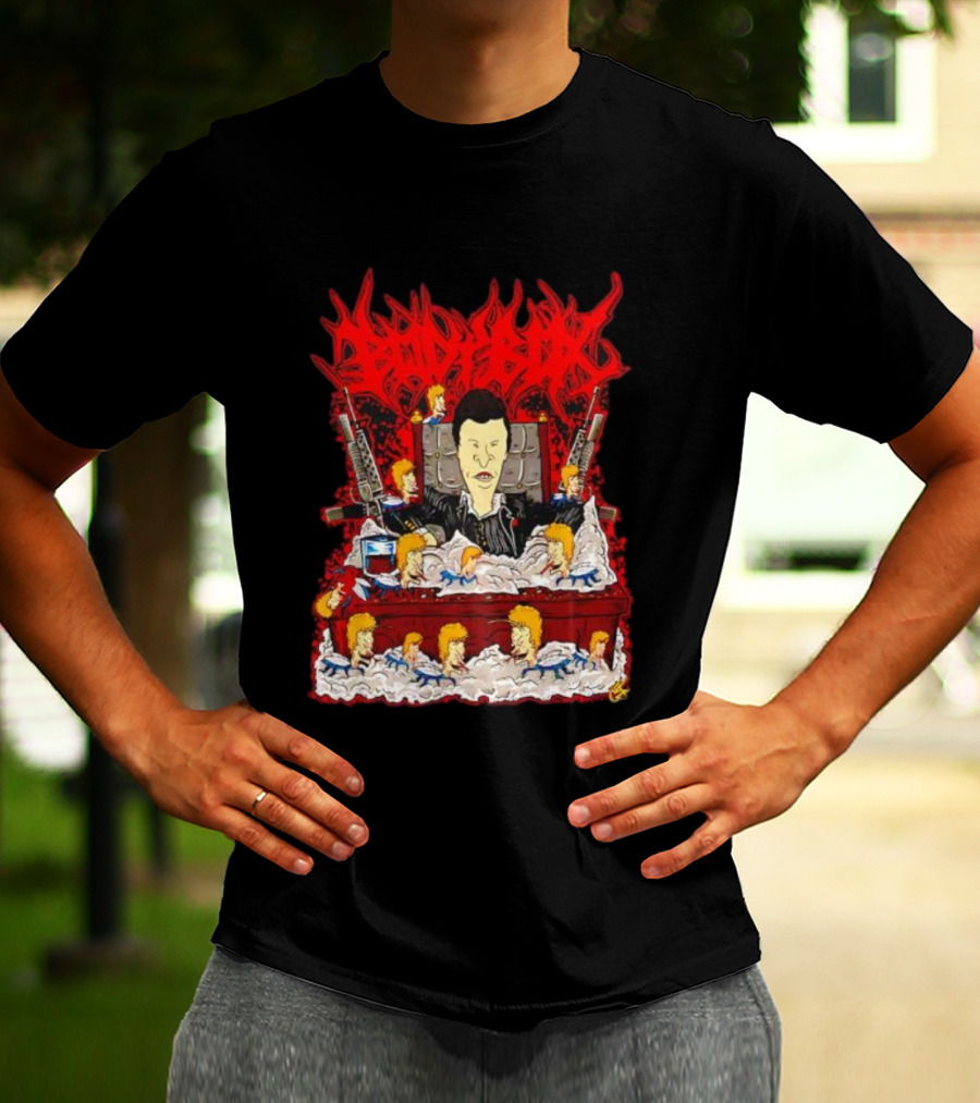 Beavis And Butthead Scoreface Scarface Mashup T-Shirt