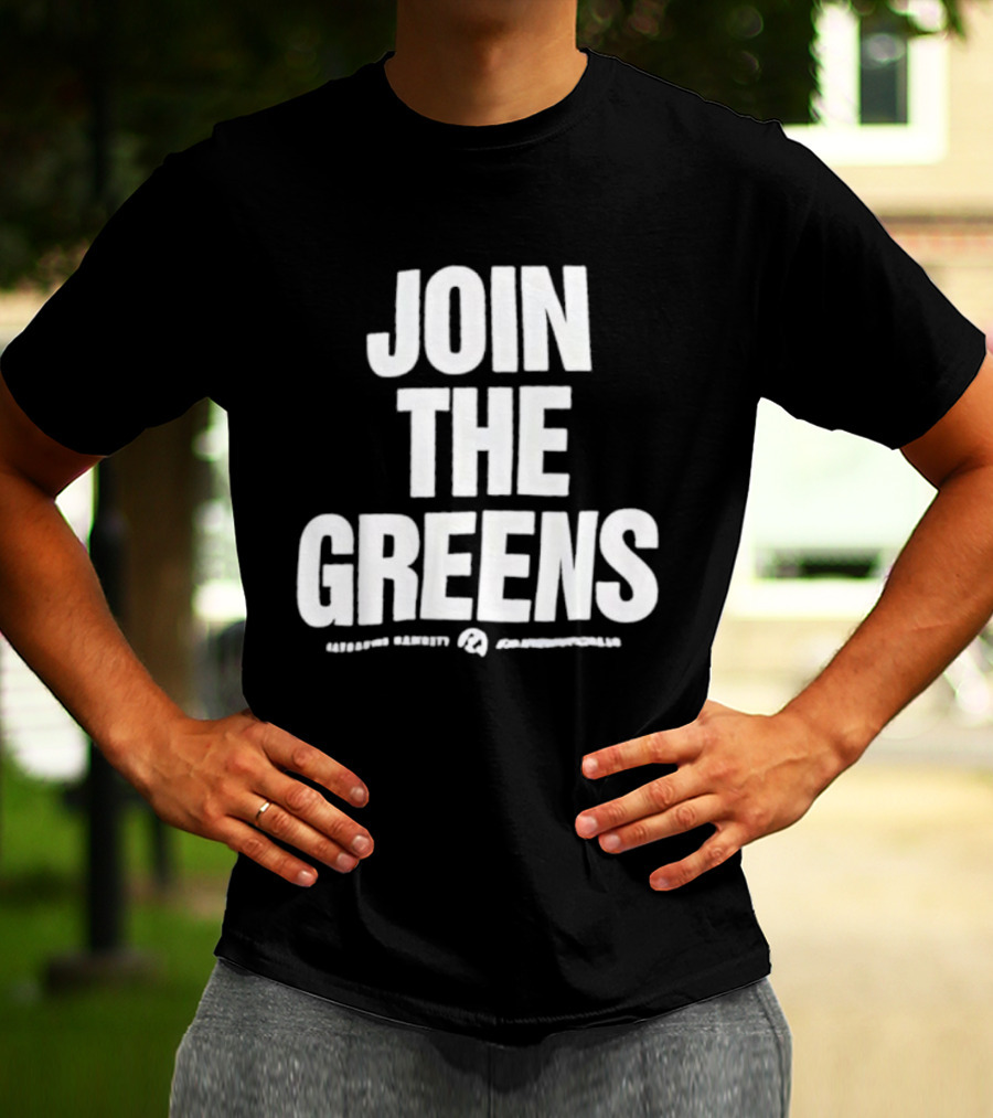 JOIN THE GREENS BASKETBALL COMMUNITY #SUPERHOOPS9 T-Shirt
