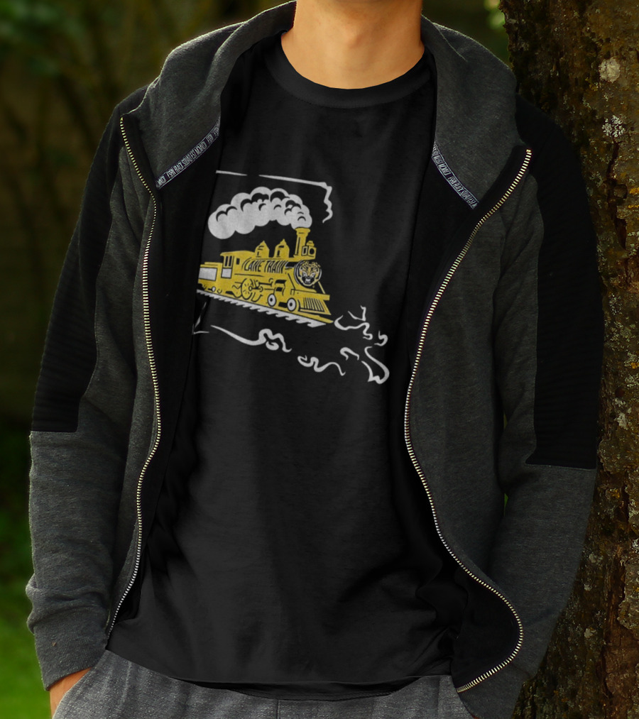 Lane Train Lane Kiffin LSU Tigers Football NFL Vintage Locomotive T-Shirt