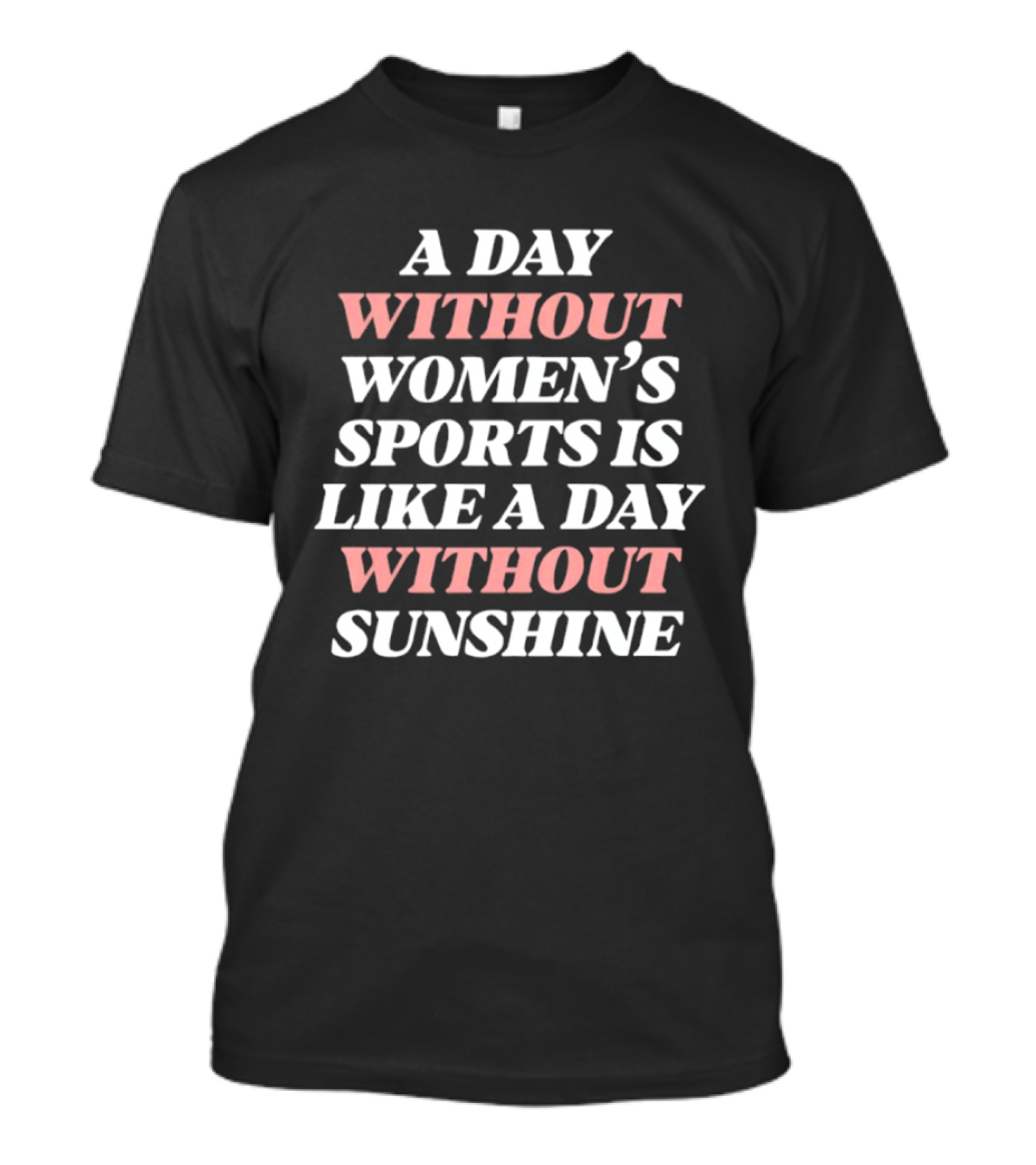 A Day Without Women's Sports Is Like A Day Without Sunshine T-Shirt