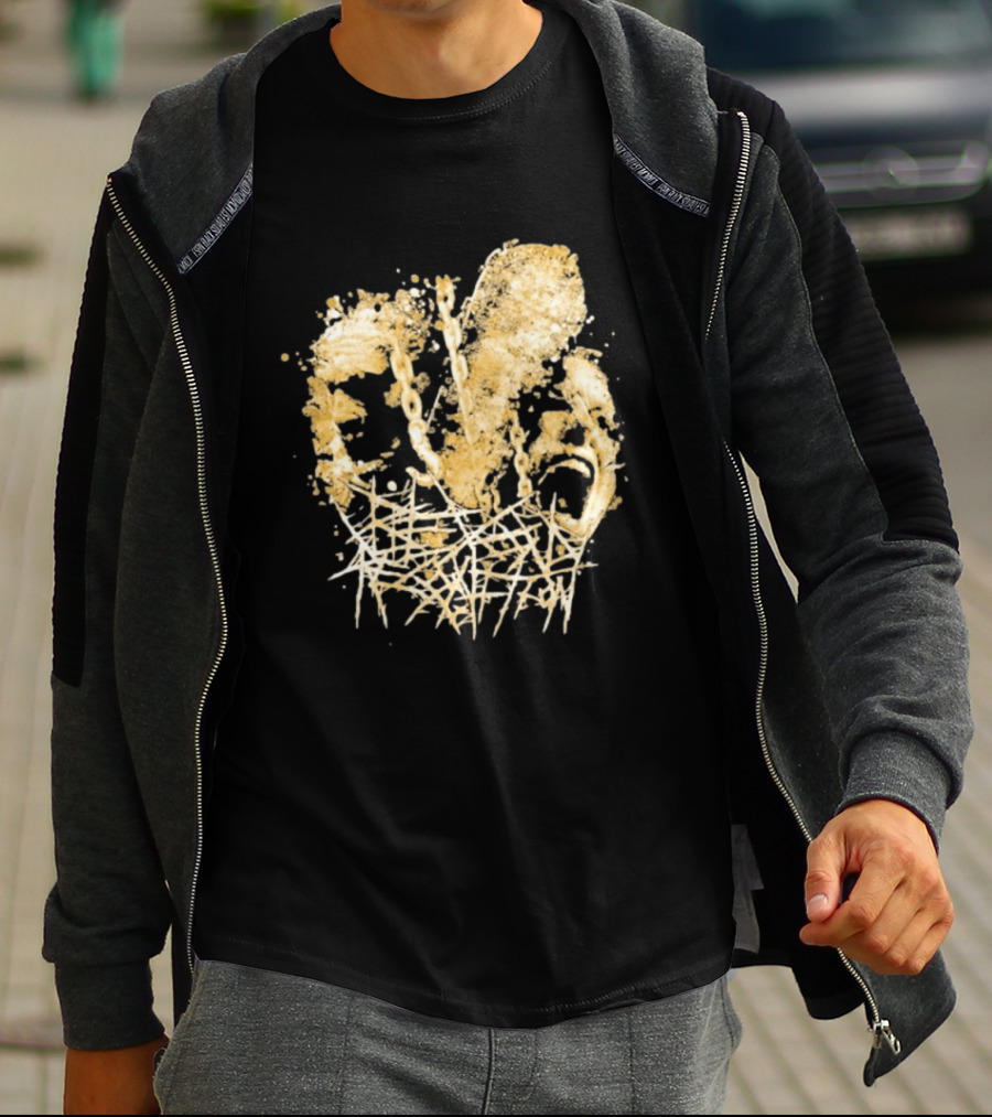 Beyond Recognition Massacre Skull And Roots T-Shirt