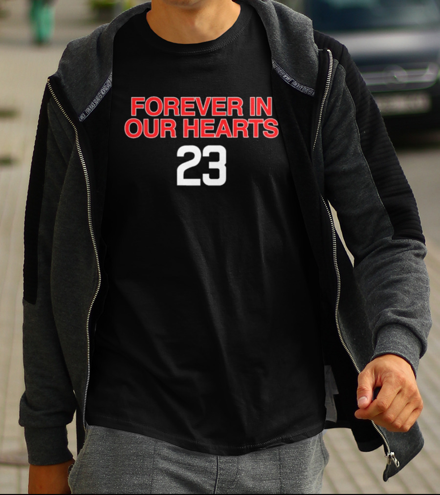 Forever In Our Hearts 23 Chicago Cubs T-Shirt