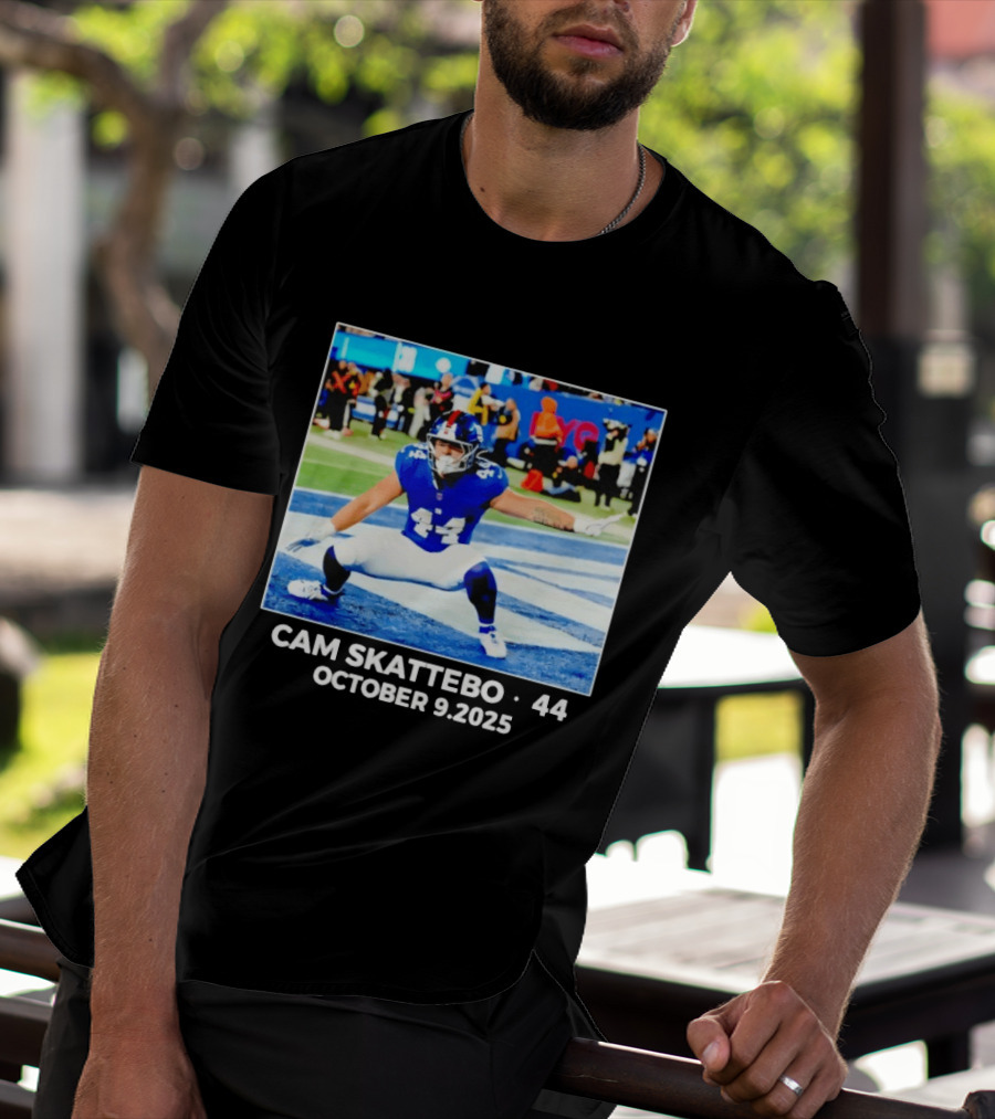 Cam Skattebo 44 October 9 2025 Football Action T-Shirt