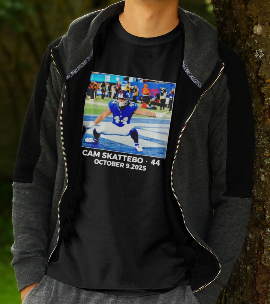 Cam Skattebo 44 October 9 2025 Football Action T-Shirt
