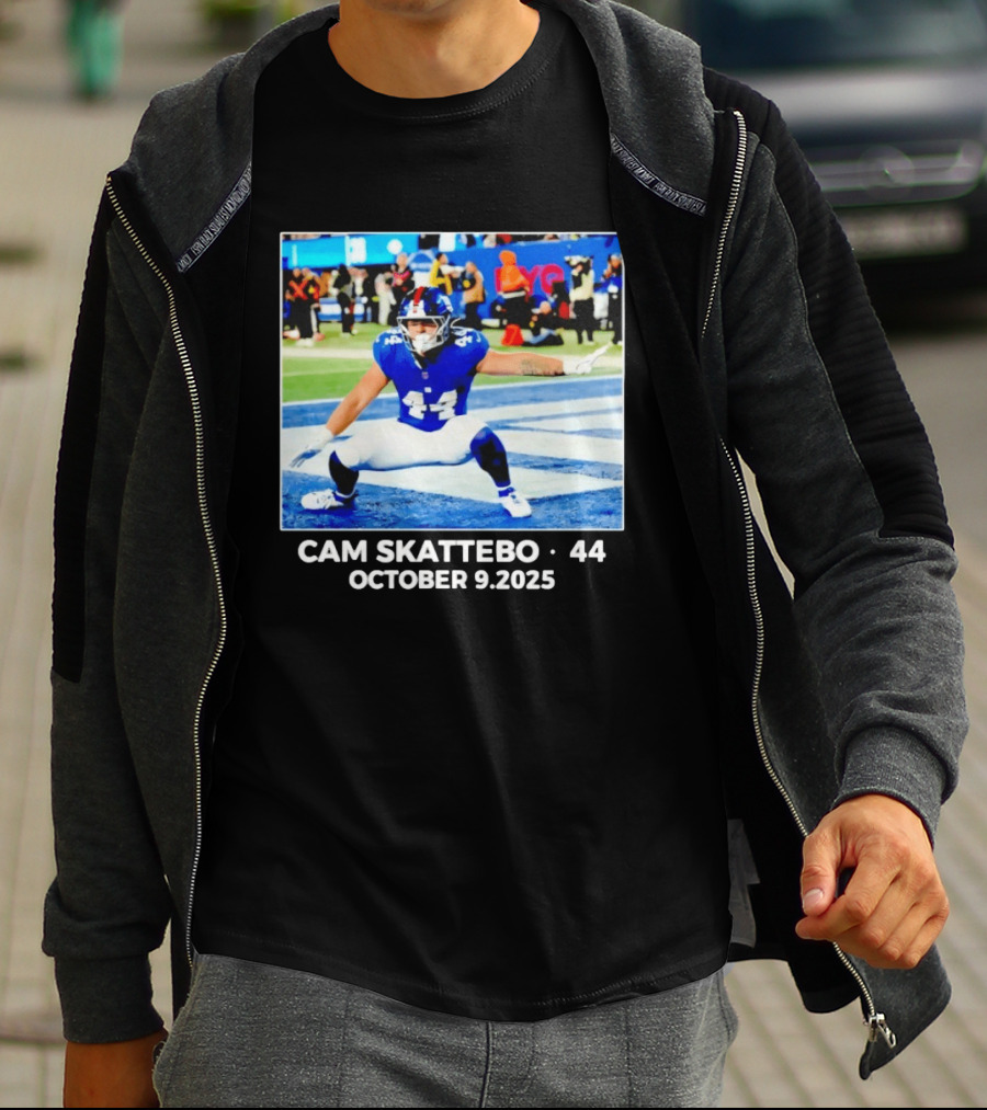 Cam Skattebo 44 October 9 2025 Football Action T-Shirt