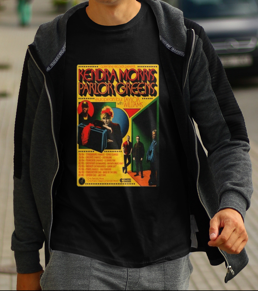 Kendra Morris Parlor Greens European Tour Taylor With Williams 2026 T-Shirt