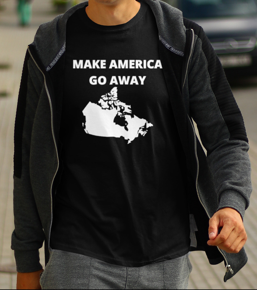 Make America Go Away Map Canada T-Shirt