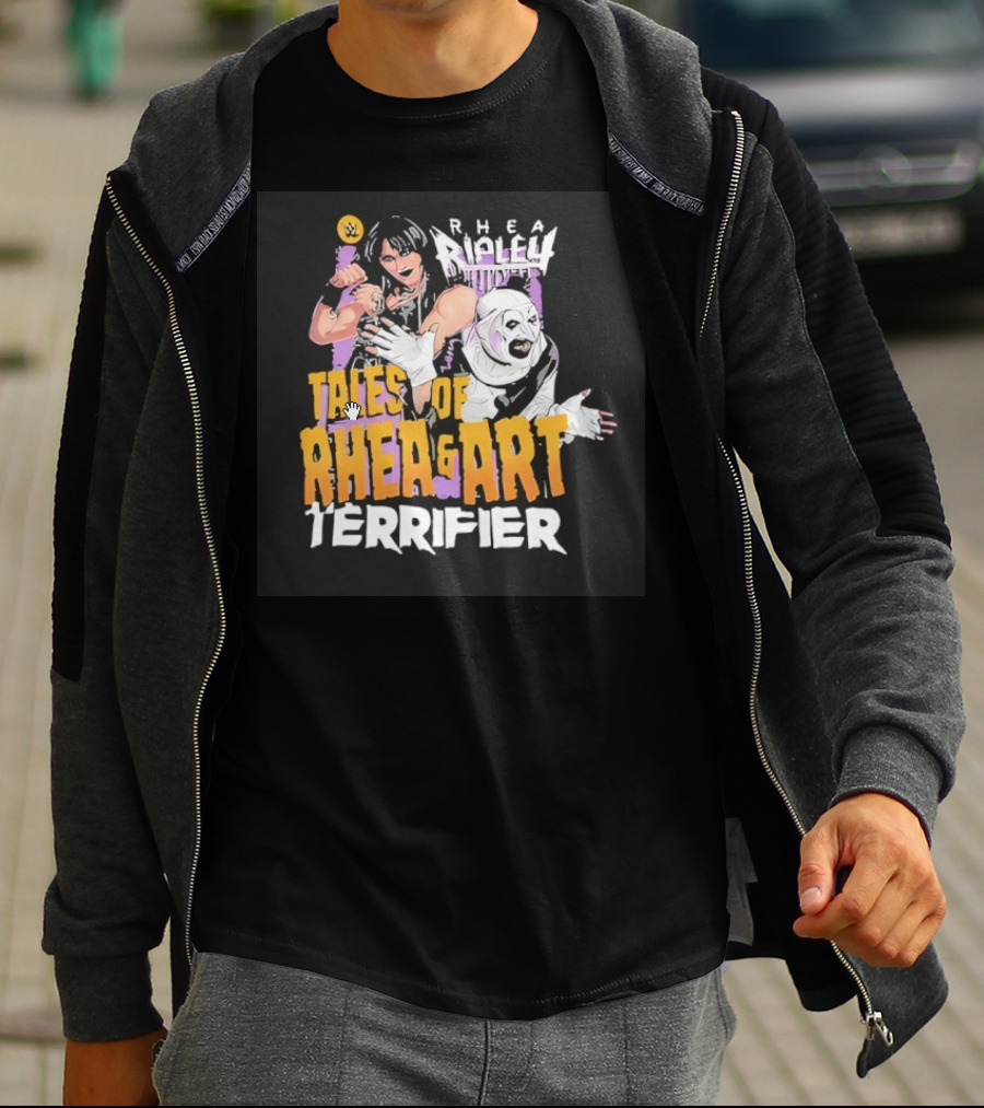 Rhea Ripley Tales Of Rhea And Art Terrifier T-Shirt