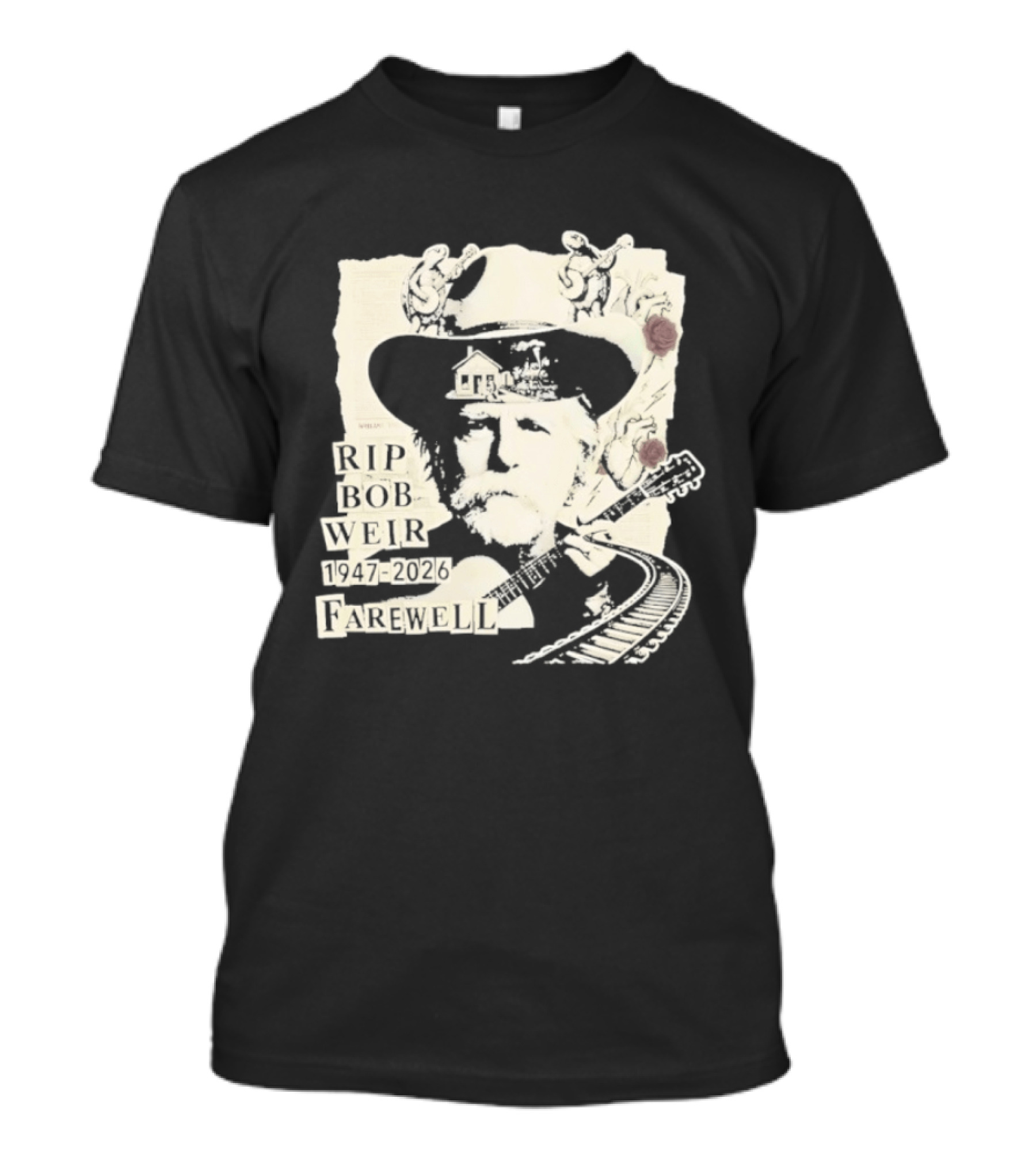 RIP Bob Weir 1947 2026 Terrapin Station Farewell T-Shirt