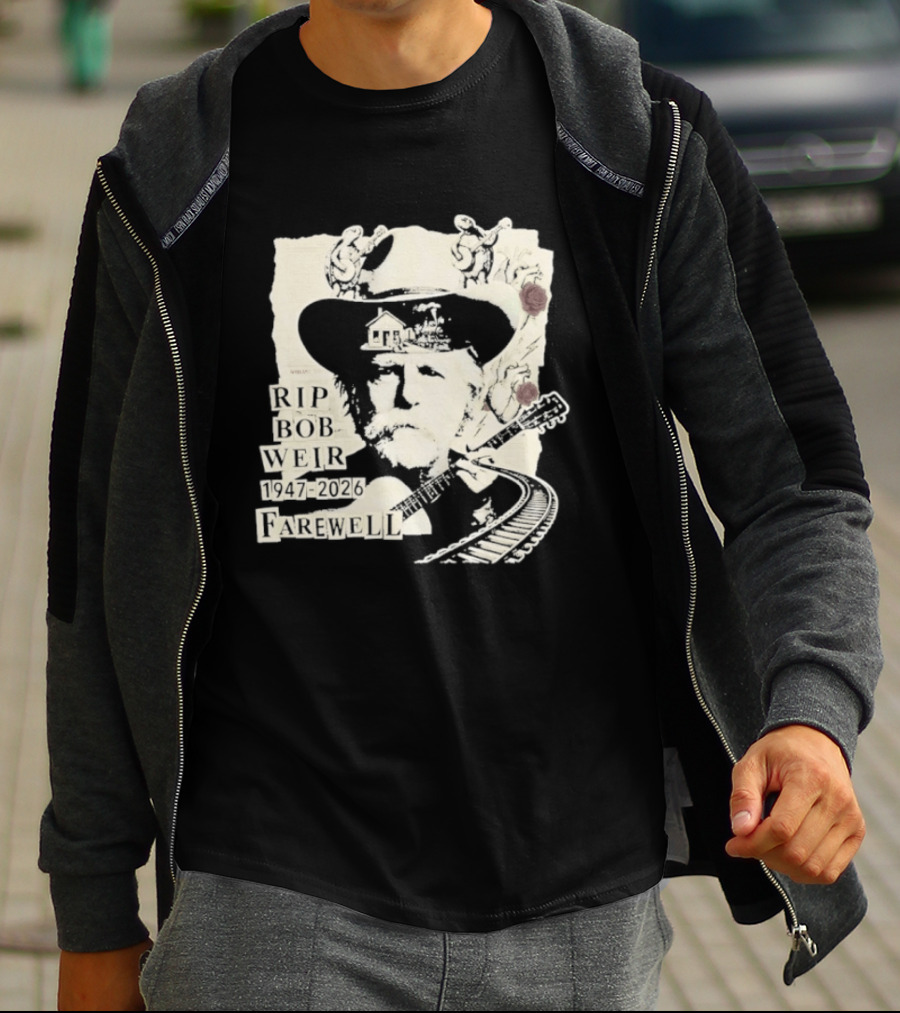 RIP Bob Weir 1947 2026 Terrapin Station Farewell T-Shirt