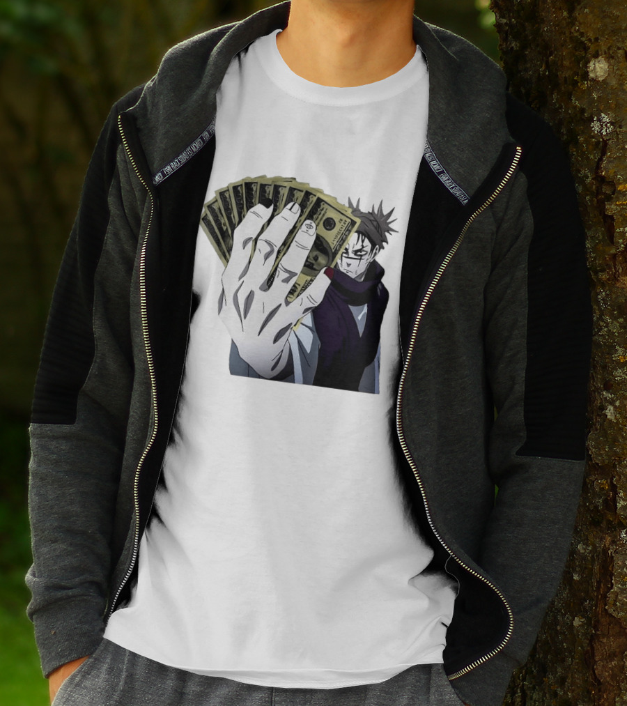 Choso Jujutsu Kaisen Money Fan Anime T-Shirt