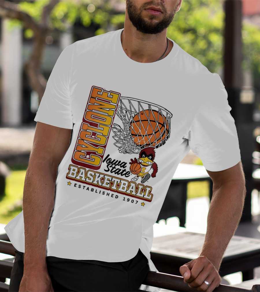 Iowa State Cyclones Basketball Est 1907 Vintage Cyclone T-Shirt