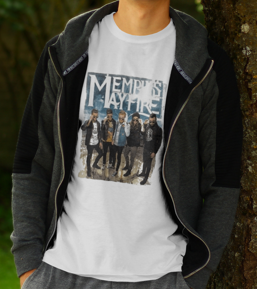 Memphis May Fire Band Sunglasses T-Shirt