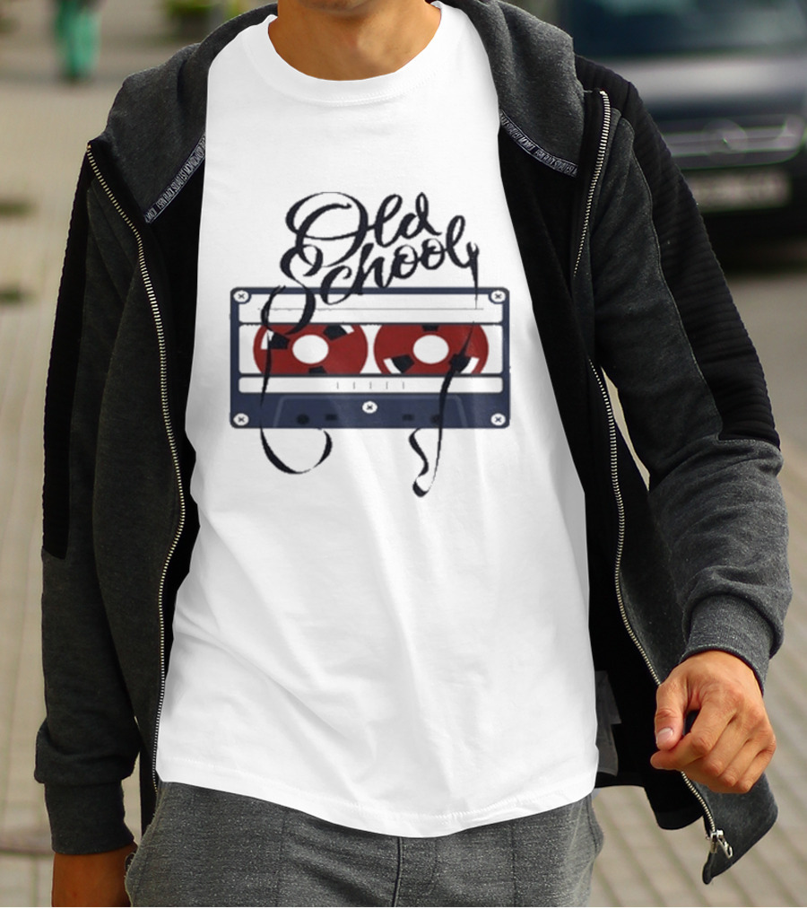 Old School Cassette Tape Vintage 80s 90s T-Shirt