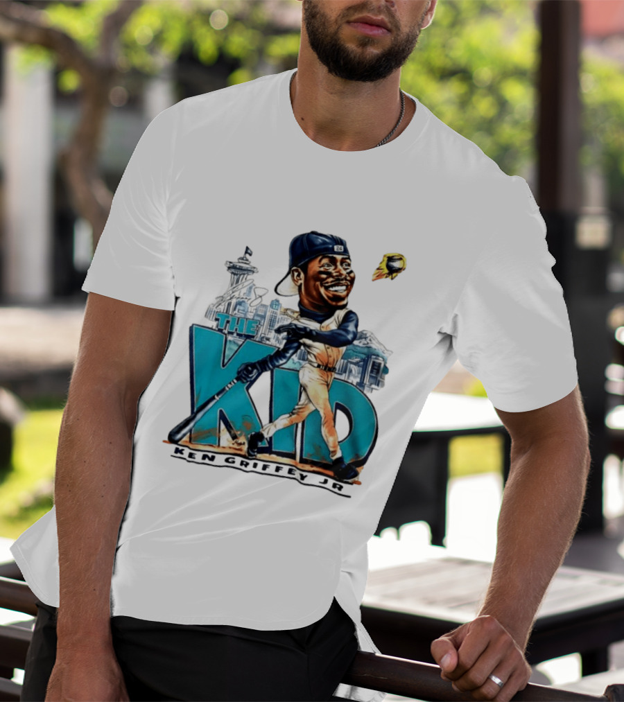 Ken Griffey Jr. The Kid Seattle Baseball Legend T-Shirt