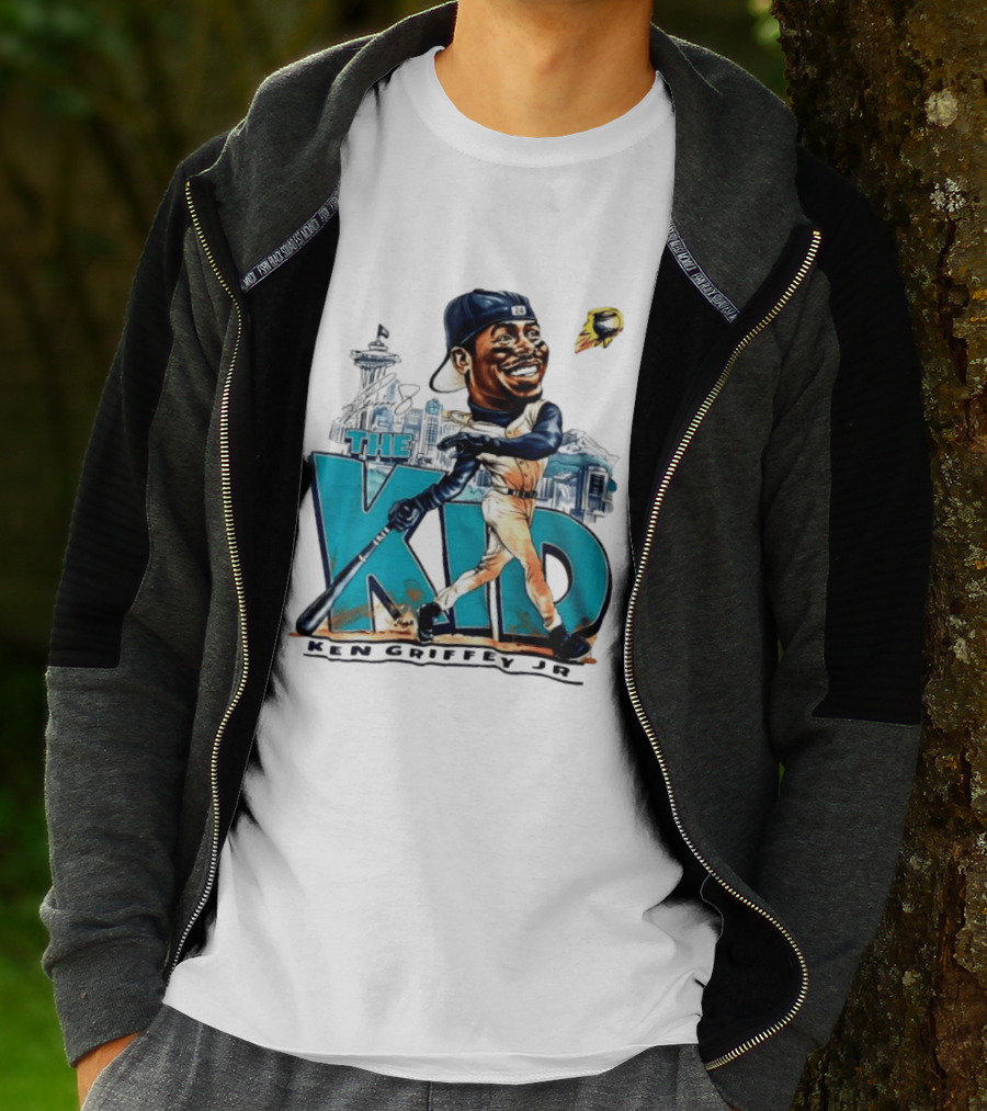 Ken Griffey Jr. The Kid Seattle Baseball Legend T-Shirt