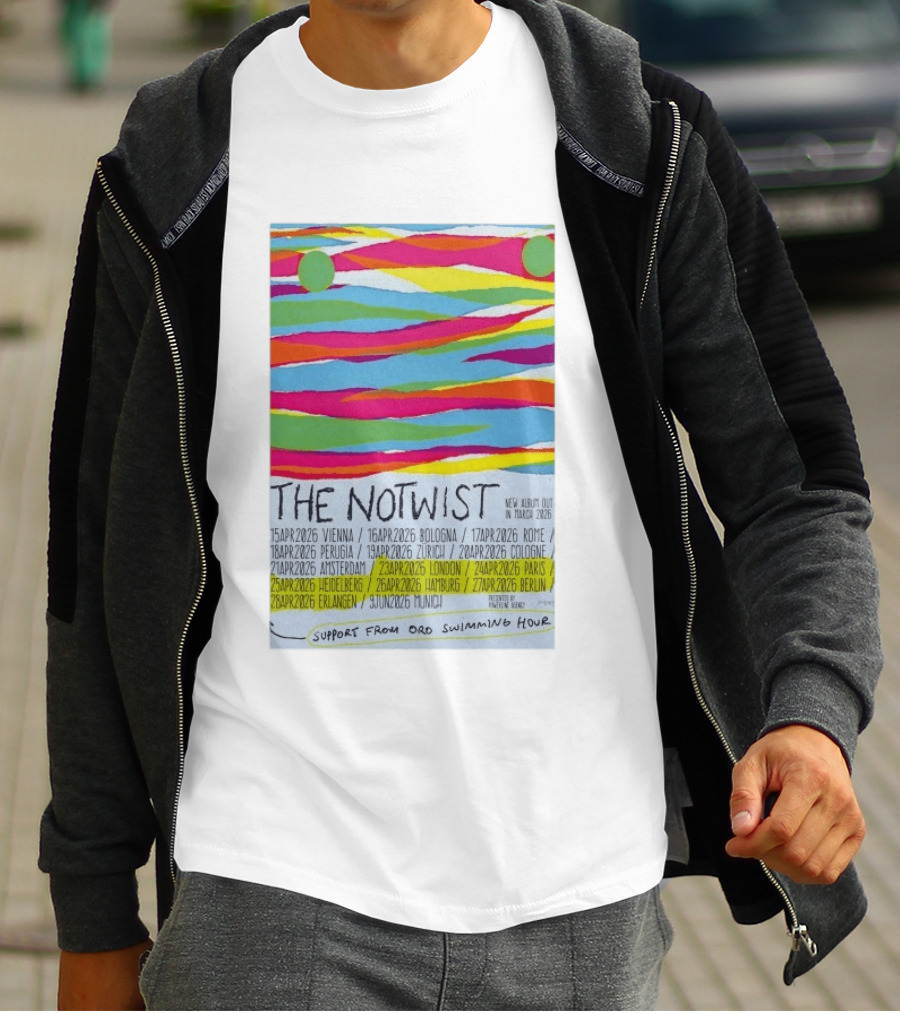 The Notwist Tour 2026 Vienna Rome London Paris Berlin New Album March Swimming Hour T-Shirt