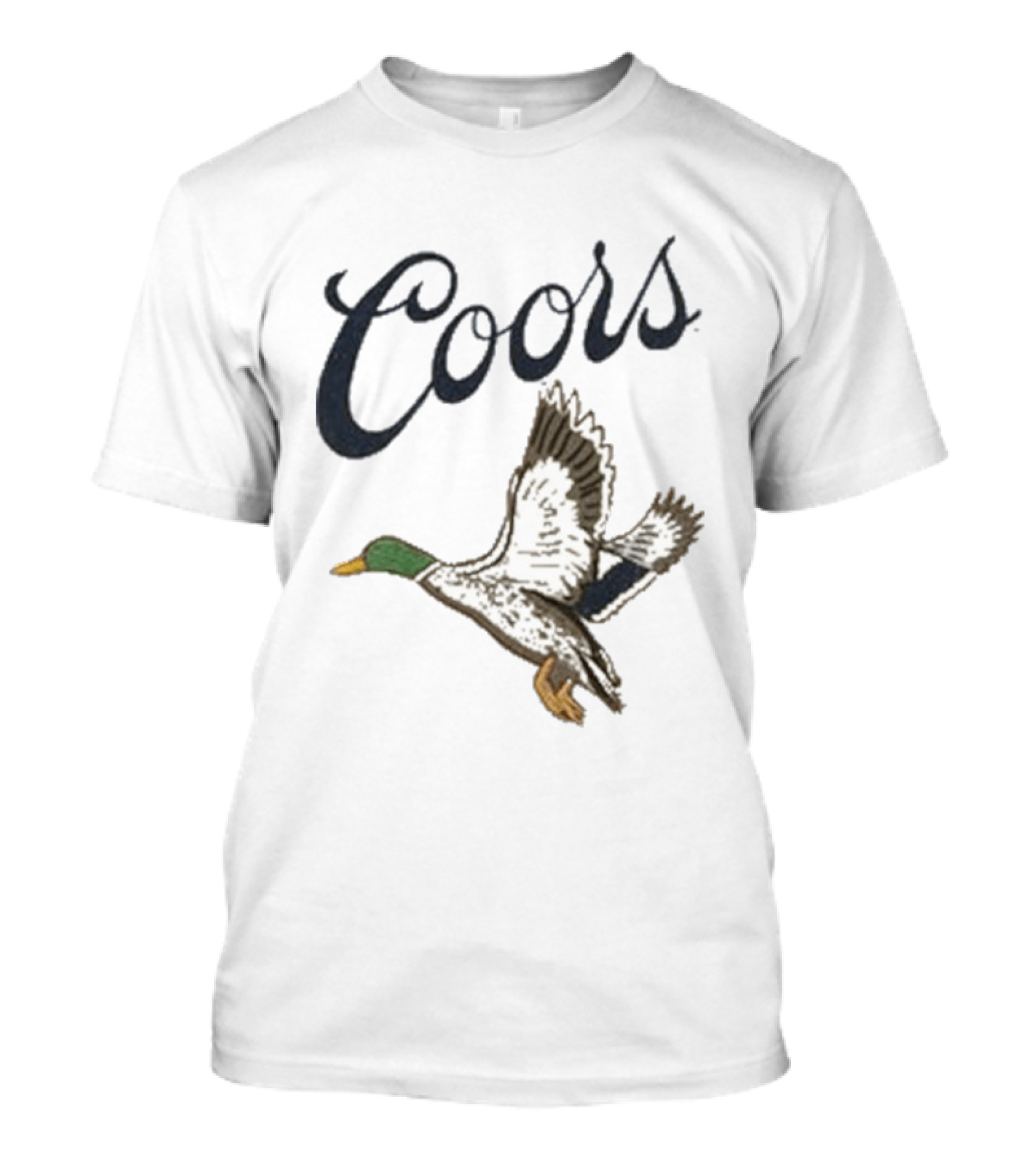 Coors Mallard By Tyler Kingston With Brass Tacks T-Shirt