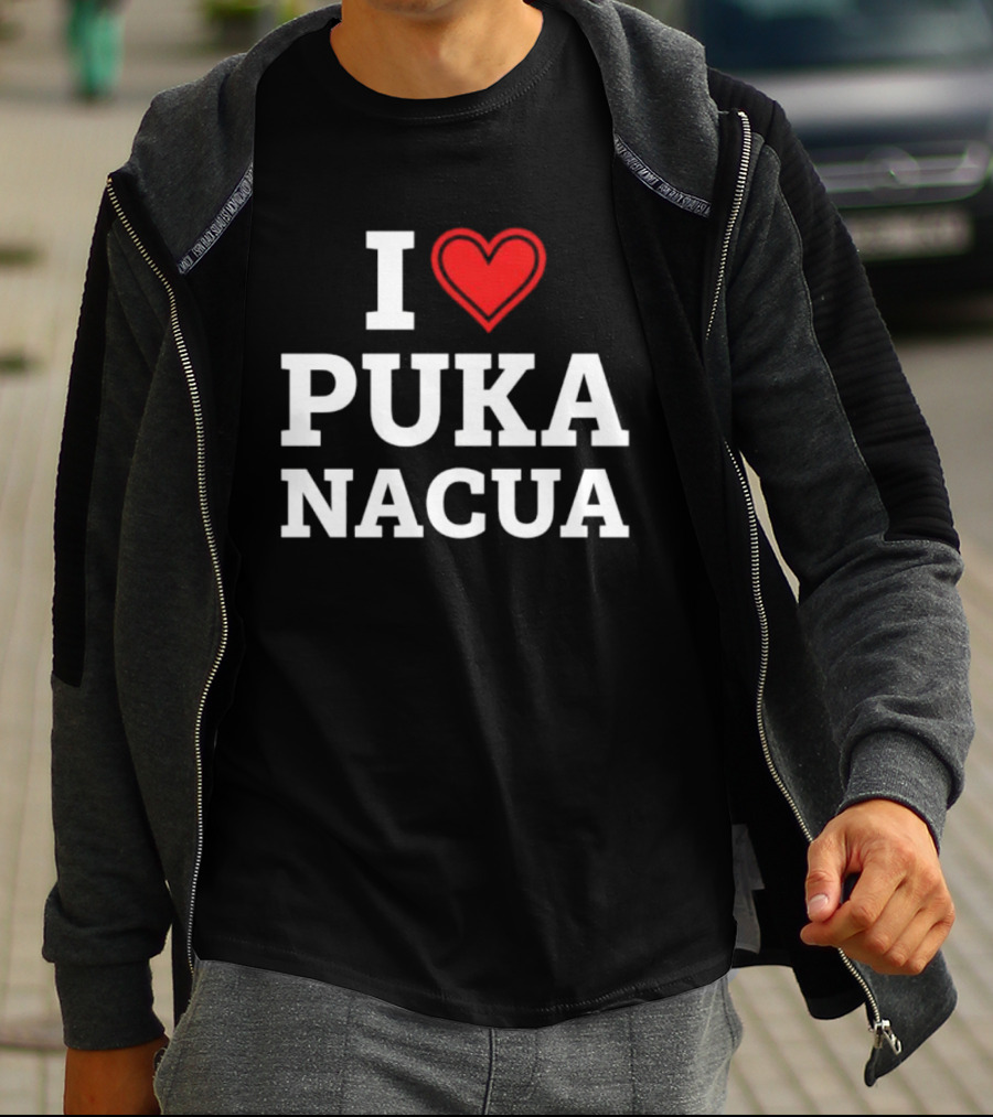I Love Puka Nacua Enthusiast Supporters Fan Favorite T-Shirt