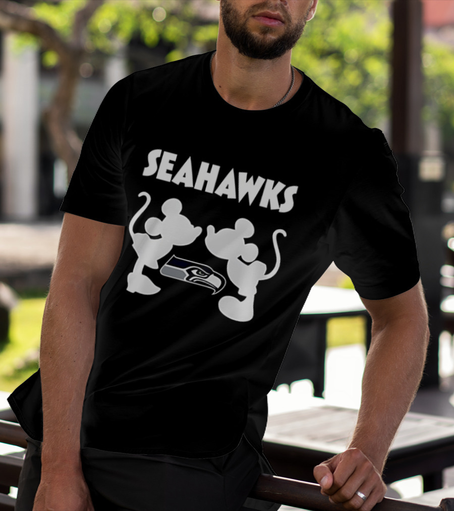 Seattle Seahawks Valentine Mickey Mouse 20 T-Shirt