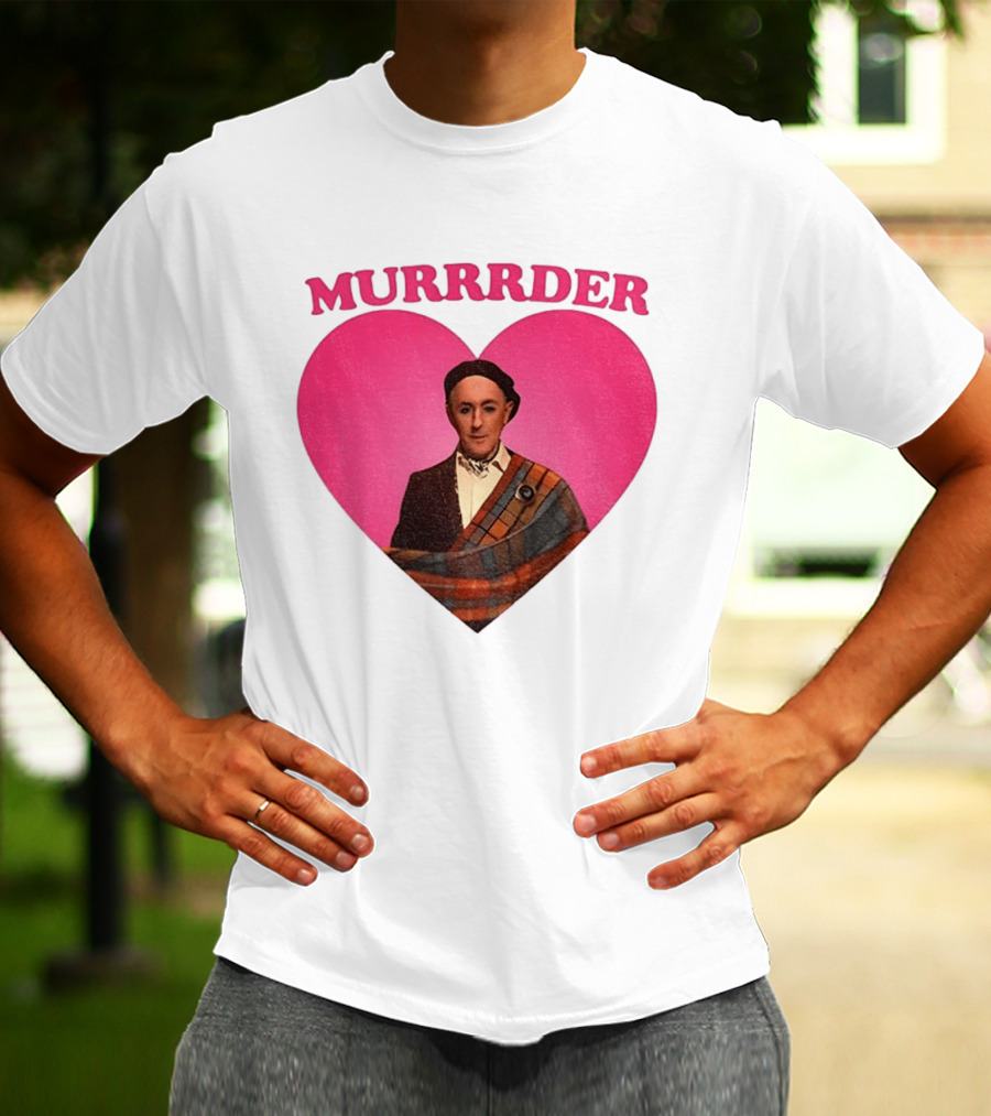 Alan Cumming Murrrder Heart Pink Love The Traitors TV Show T-Shirt